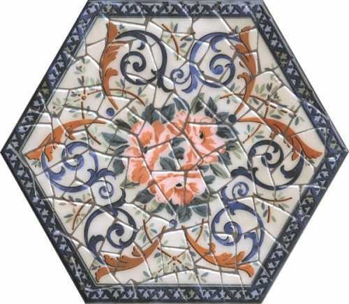 Декор Kerama Marazzi HGD/A383/SG2700L Парк Гуэля лаппатированный 29x33.4