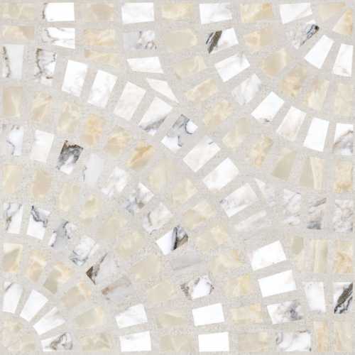 Vitra K949792LPR01VTE0 Marble-Beton Декор Круговой Светлый 60x60