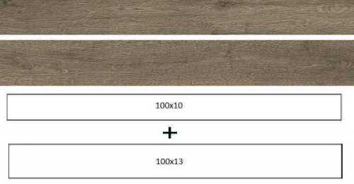 Керамогранит Ragno Marazzi Woodreal Tortora 130x1000 / 100х1000 мм