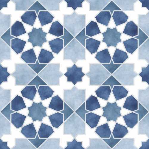 Плитка Kerlife (Navarti) Rabat Blue 45x45