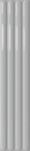 Плитка DNA Tiles Plinto Out Grey Gloss 10.7x54.2