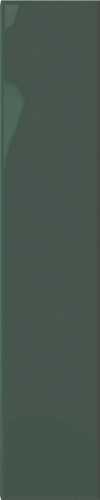 Плитка DNA Tiles Plinto Green Gloss 10.7x54.2