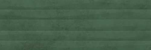 Плитка Meissen 16480 Green Show Зеленый рельеф сатинированный ректификат 39.8x119.8
