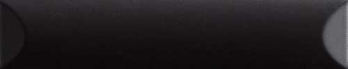 Плитка Ava Ceramica 192102 Up Cuscino Black Matte 25x5