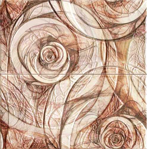 Панно Latina Ceramica Ain Conjunto Ain - 2 Beige 50*50