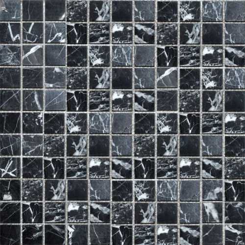 Мозаика Colori Viva CV20046 Mos.Polished Nero Oriental 2.5x2.5 30.5x30.5