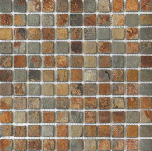 Мозаика Colori Viva CV20018 Mos.Nat. China Rusty 2.5x2.5 30.5x30.5