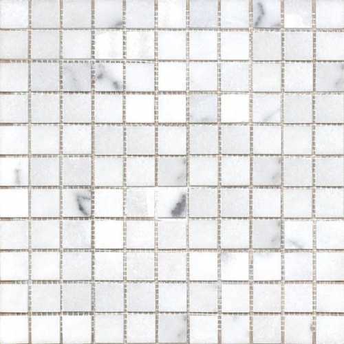 Мозаика Colori Viva CV20055 Mos.Polished Statuary Vein 2.5x2.5 30.5x30.5