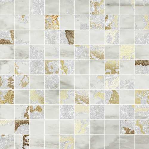 Мозаика Brennero MQSG Venus Mos.Q.Solitaire Mix Lapp. Grey tess. 30x30 (2.9x2.9)