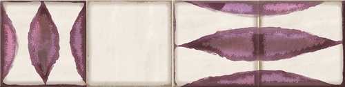 Декор Eletto Ceramica 586842002 Faenza Wine Flor Frise 2 15.6x63