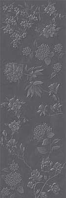 Villeroy&Boch 1440UL81 Декор Jardin Grey Flower Matt. Rec. 40x120