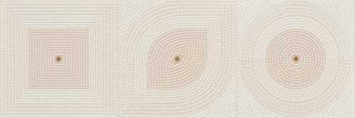Декор Serra Flavia Geometric Decor Beige Glossy 30x90