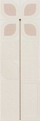Декор Serra Flavia Flower Decor Beige Glossy 30x90