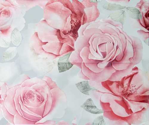 Панно ArtyCer ROSONE FLOR.GRIGIO 2PZ 61*72