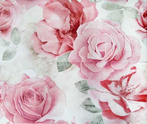 Панно ArtyCer ROSONE FLOR.BEIGE 2PZ 61*72