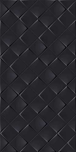 Villeroy&Boch 1588BL90 Декор Monochrome Magic черный матовый 30*60