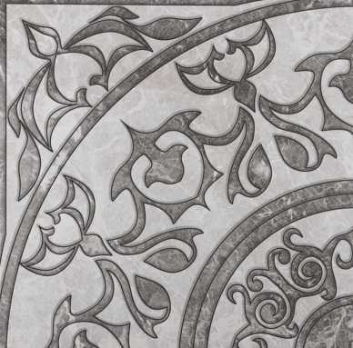 Декор Serra Fiori Di Pesca CORNER DECOR WHITE & GREY GLOSSY 60x60