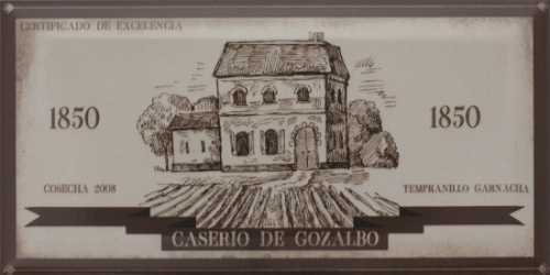 Декор FABRESA Hueso Wine Labels Decor Mix 10x20