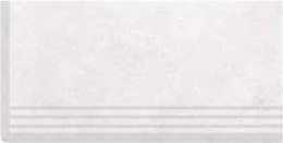 Serapool SWSCL Ступень Snow White Left Antislips 33х66