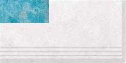 Serapool BBSCR Ступень Blue Bead Right Antislip 33х66