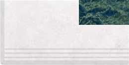 Serapool VGSCL Ступень Verde Guatemala Left Antislip 33х66