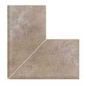 Бордюр Serapool Наружный угол 90° Natural Mocha Flat Handle 25x25