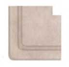 Бордюр Serapool Наружный угол закругленный Pool Garden Beige Handle 25x25