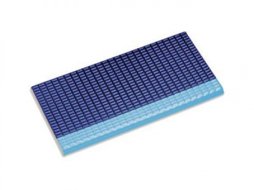 Serapool 21277 Противоскользящая плитка с буртиком с сетчатой поверхностью Light Blue-Cobalt 12