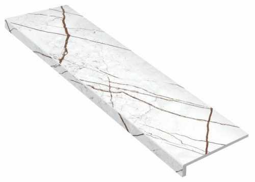 Idalgo Stage Lux Granite SANDRA White / Ступень Lux Гранит Сандра Белый LLR 1200x320
