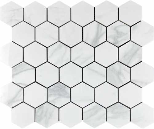 Декор Velsaa Mosaic Satuario Glacier 48 Hexagone 30.9x32.2