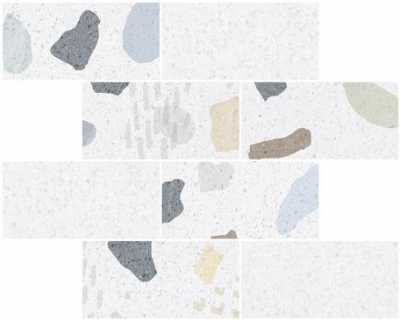 Декор Vitra K9482288R001VTE0 Impression 7x14 Кирпичная кладка Холодная гамма 35.5х29