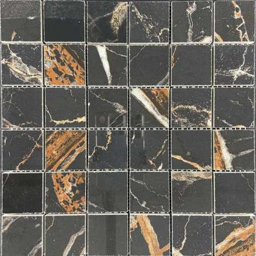 Декор Velsaa Mosaic Alcantro Nero 300x300