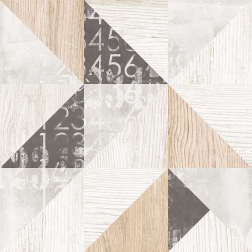 Керамогранит LB-Ceramics 6246-0049 (6046-0391) Шервуд многоцветный геометрия 45x45