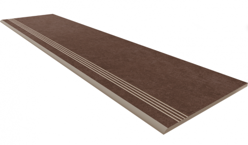 Estima Ступень CA03 Cave Brown неполированный с насечками 30x120