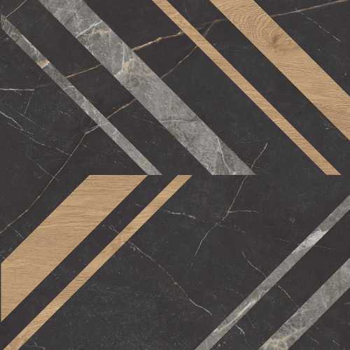 Керамогранит Estima IM03 Improve Black Неполированный Рект. 60x60x10