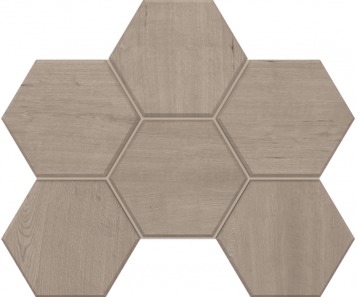 Estima Мозаика CW01 Classic Wood Hexagon неполированная 25x28.5