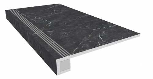 Estima Комплект Ступень VS03 Vision 33x120 неполированная с бортиком + Подступенок 14.5x120