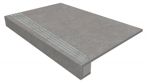 Estima Комплект Ступень LN02 Luna 33x120 неполированная с бортиком + Подступенок 14.5x120