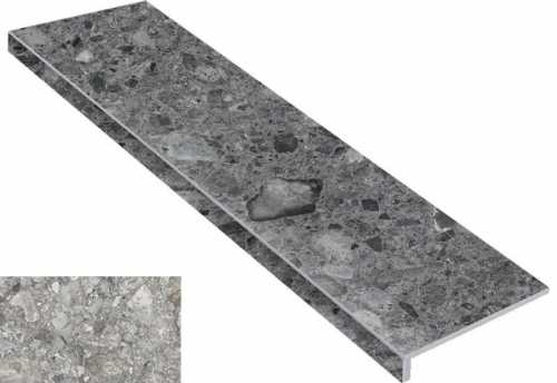 Idalgo Stage Lux Gerda Grey / Ступень Lux Герда Серый MR 1200x320
