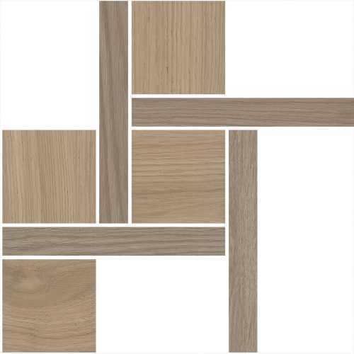 Kerama Marazzi T056/SG643820 Декор Альберони 2 мозаичный коричневый светлый матовый обрезной 27