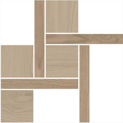Kerama Marazzi T056/SG643620 Декор Альберони 1 мозаичный бежевый матовый обрезной 27