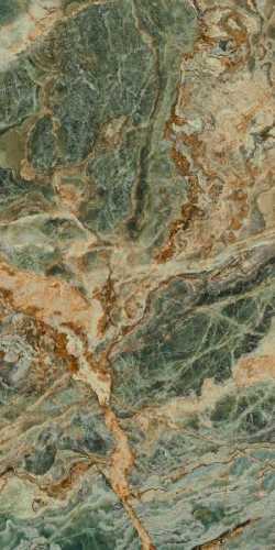 Панно Kerama Marazzi SG593502RB/D Риальто Нобиле 2 зелёный лаппатированный обрезной 119