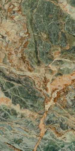 Панно Kerama Marazzi SG593502RA/D Риальто Нобиле 1 зелёный лаппатированный обрезной 119