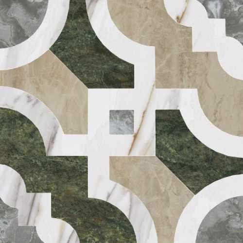 Декор Kerama Marazzi ID136 Риальто Нобиле 1 наборный лаппатированный 30x30