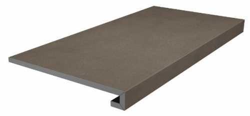 Ступень Kerama Marazzi DD641820R/GCF Про Чементо коричневый тёмный матовый 33x60