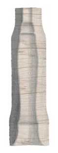 Декоративная вставка Kerama Marazzi SG5113/AGI Угол внутренний Монтиони миндальный матовый 8x2
