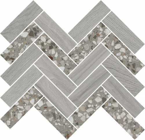 Мозаика Kerama Marazzi T042/SG5267 Монтиони мозаичный серый 34x35