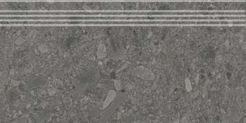 Kerama Marazzi DD606220R/GR Ступень Чеппо ди Гре антрацит матовый обрезной 30x60x0