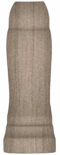 Декоративная вставка Kerama Marazzi SG7323/AGE Угол внешний Тровазо серый матовый 8x2