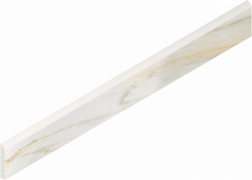 Плинтус Italon 610130007458 Stellaris Carrara Ivory Battiscopa Lap 7.2x60